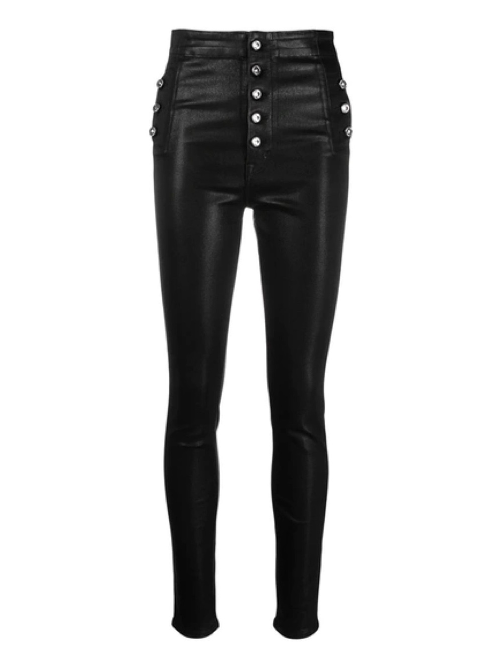 J Brand X Halpern Natasha Skinny Jeans in Crystal Stellar Black Size: 27